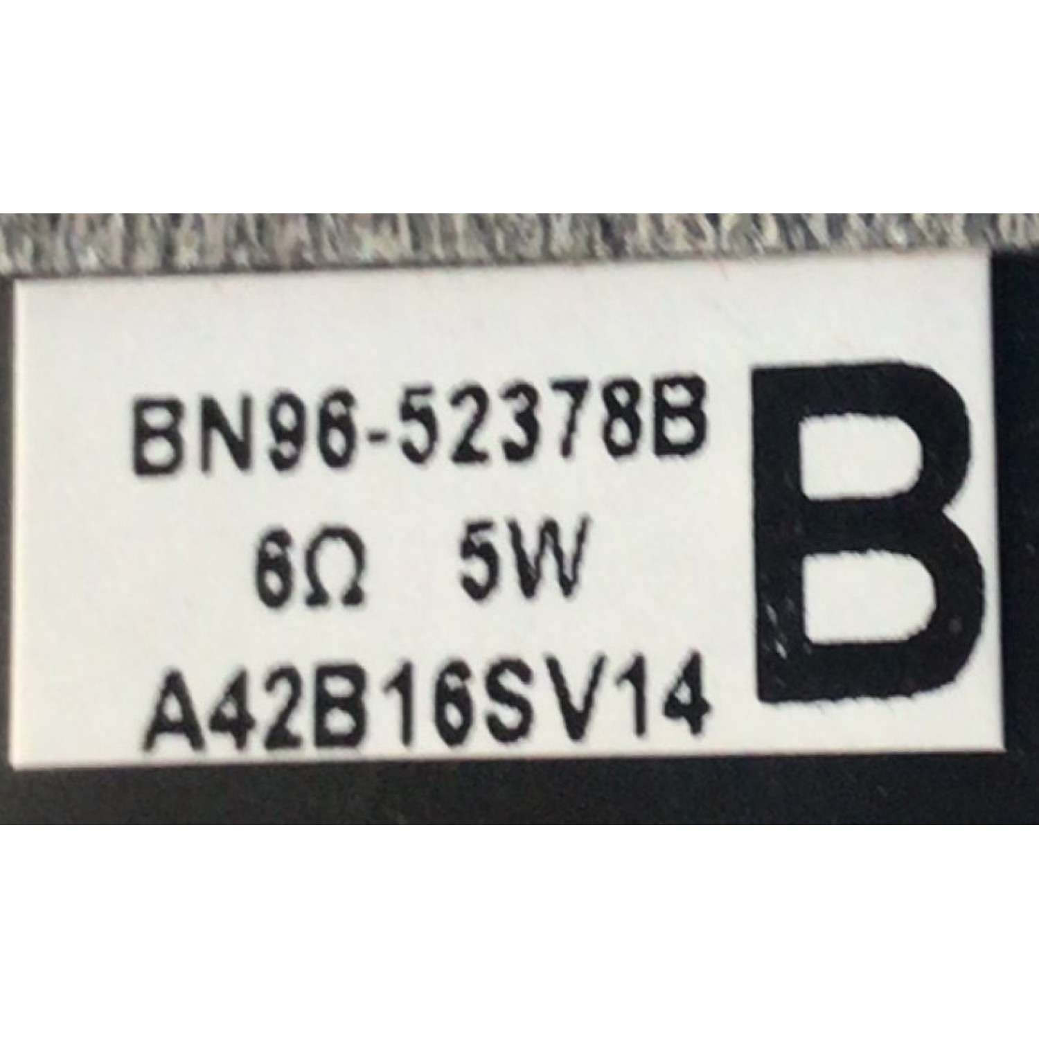 KIT DE BOCINAS (2PZS) SAMSUNG / NUMERO DE PARTE BN96-52378B / 6Ω  5W / A42B16SV14 / MODELO 532AM702UN - Imagen 2
